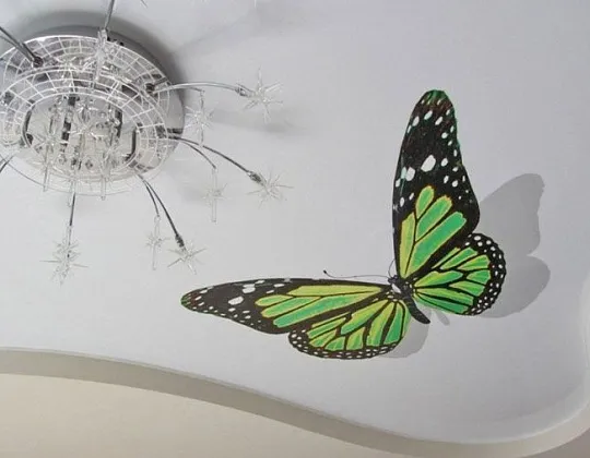 Бабочки на потолке (76 фото)
